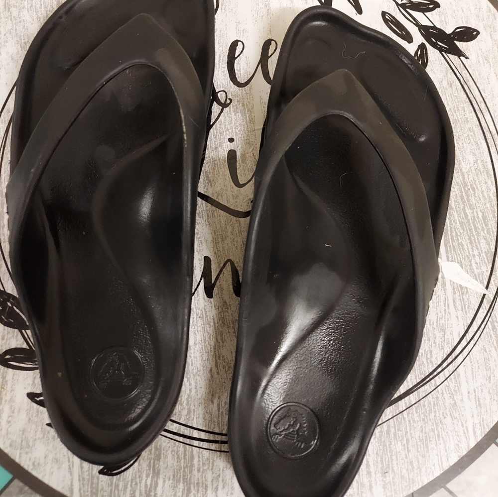 Croc ortho flip flops